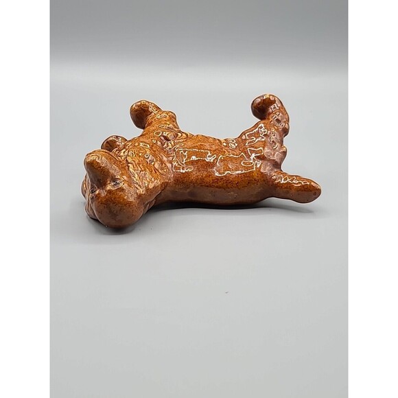 Cocker Spaniel Dog Figurine Brown Ceramic - Picture 14 of 16